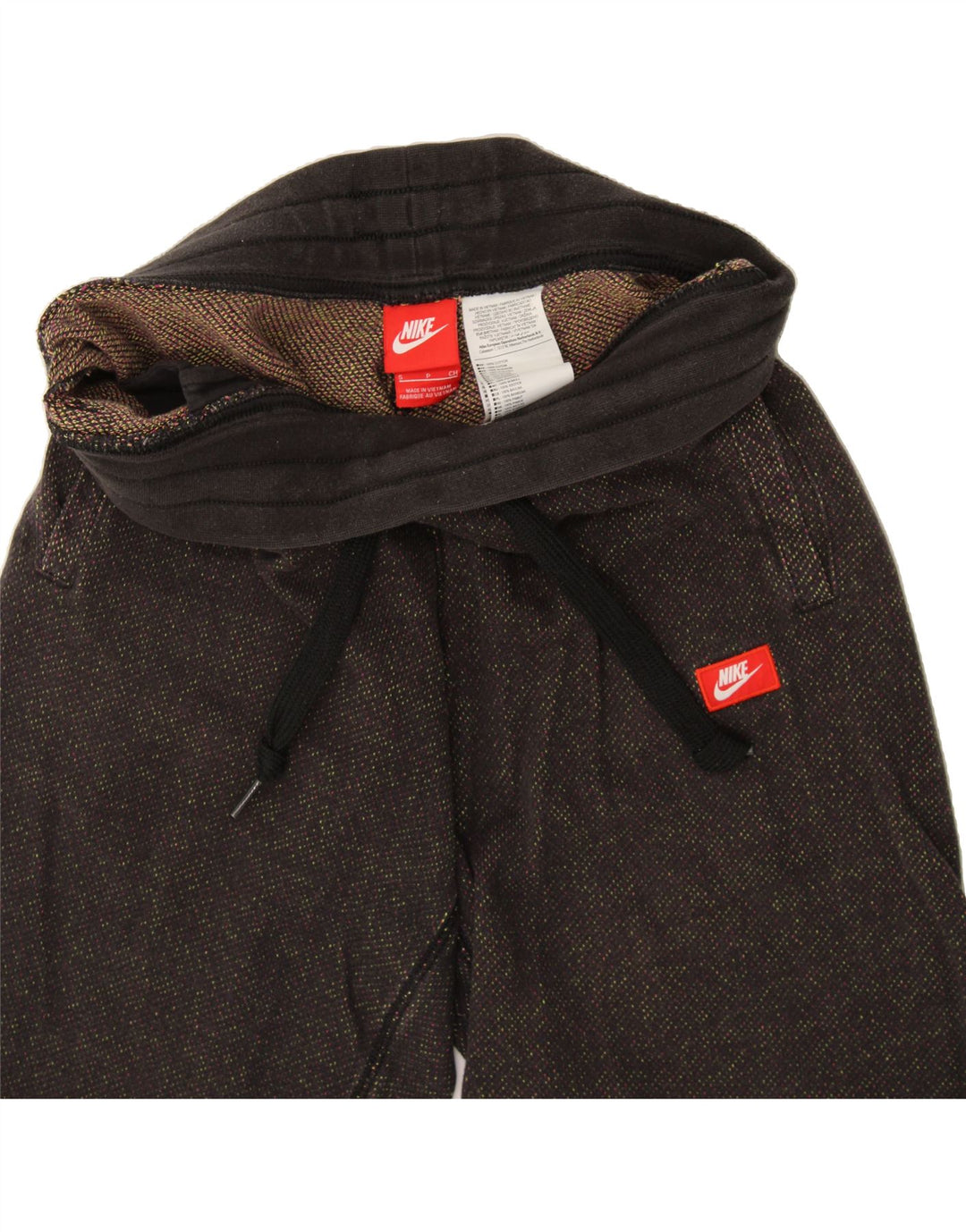 NIKE Mens Sport Shorts Small  Black Cotton Vintage Nike and Second-Hand Nike from Messina Hembry 