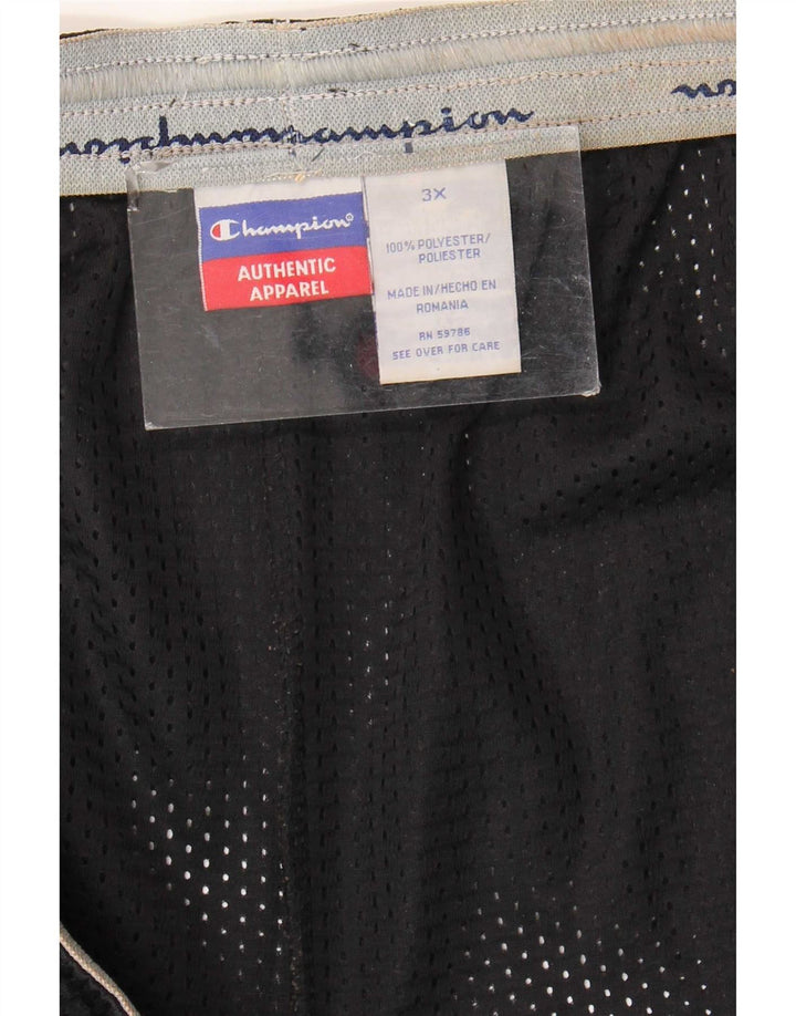 Pantaloni scurți sport Champion pentru bărbați 3XL, poliester negru