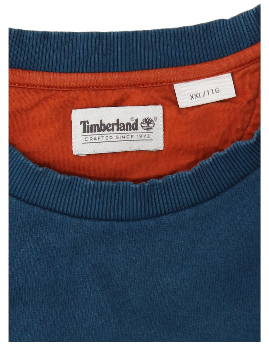 Pulover pentru bărbați Timberland, 2XL, bumbac albastru