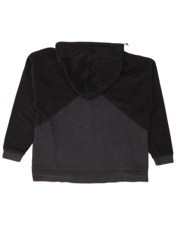 Pulover supradimensionat pentru femei Puma UK 10 Small Black Colorblock