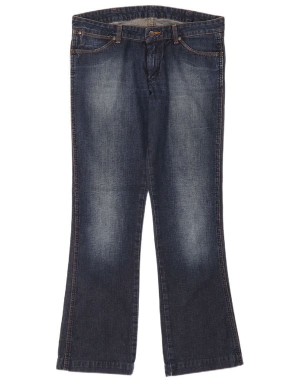 Blugi Wrangler pentru femei Megan Bootcut W32 L34 bumbac bleumarin