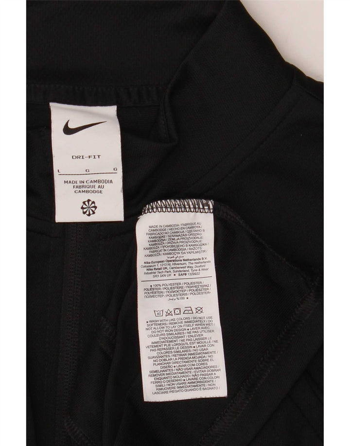 Jachetă de trening pentru bărbați Nike, mare, negru, poliester