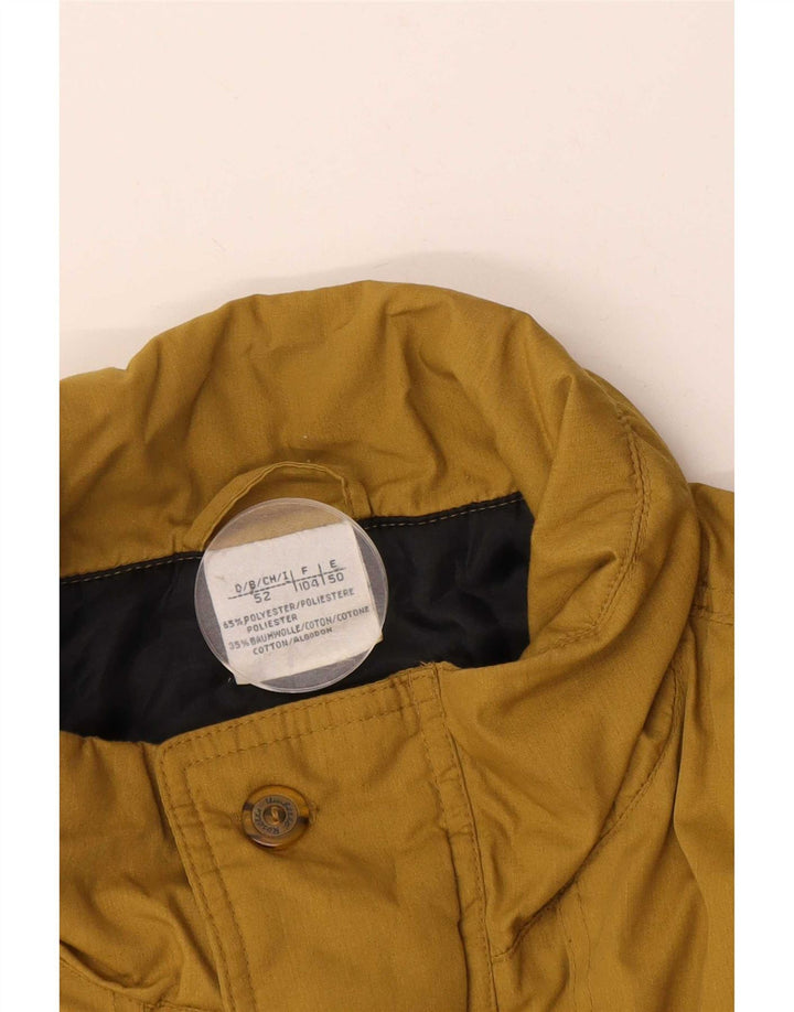 Jachetă vintage pentru bărbați IT 52 XL Galben poliester
