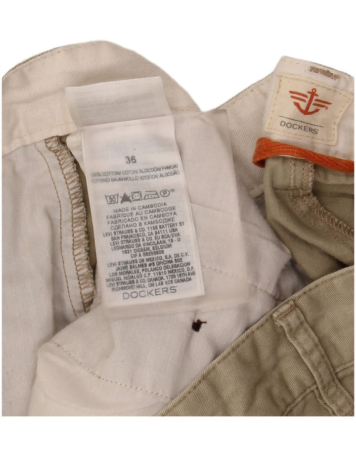 Pantaloni scurti cargo pentru bărbați Dockers W36, bumbac mare kaki