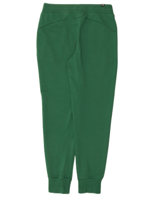 Pantaloni de trening Puma pentru femei Joggeri UK 12 Bumbac verde mediu