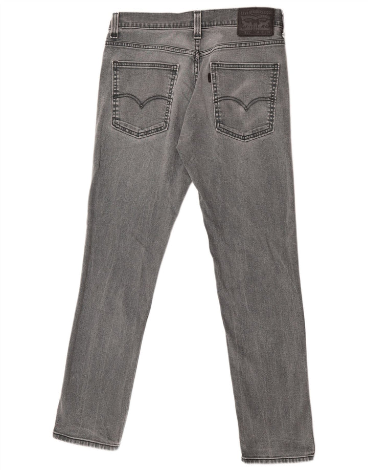 Blugi Levi's 511 Slim pentru bărbați W32 L32 bumbac gri