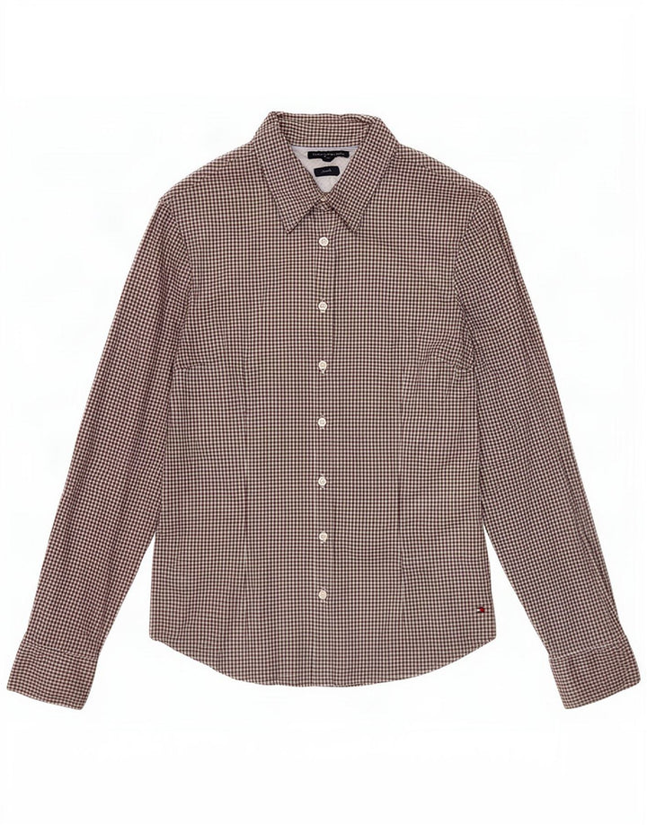 Cămașă elastică pentru femei Tommy Hilfiger US 10, mare, negru, bumbac