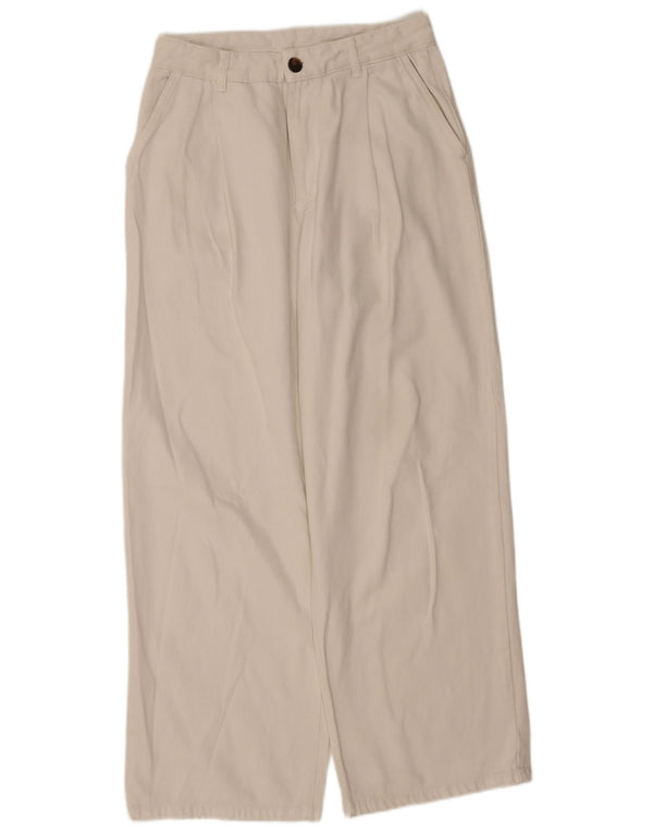 Massimo Dutti Pantaloni Chino pentru Femei EU 40 Medium W30 L30 Alb