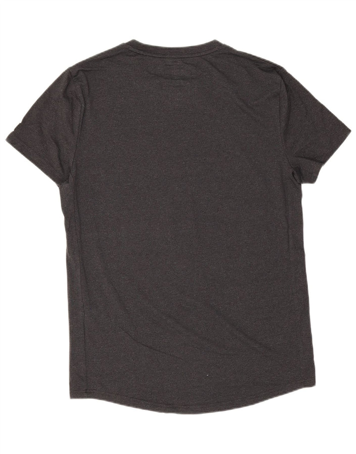 Tricou grafic pentru bărbați Superdry Top din bumbac gri mediu