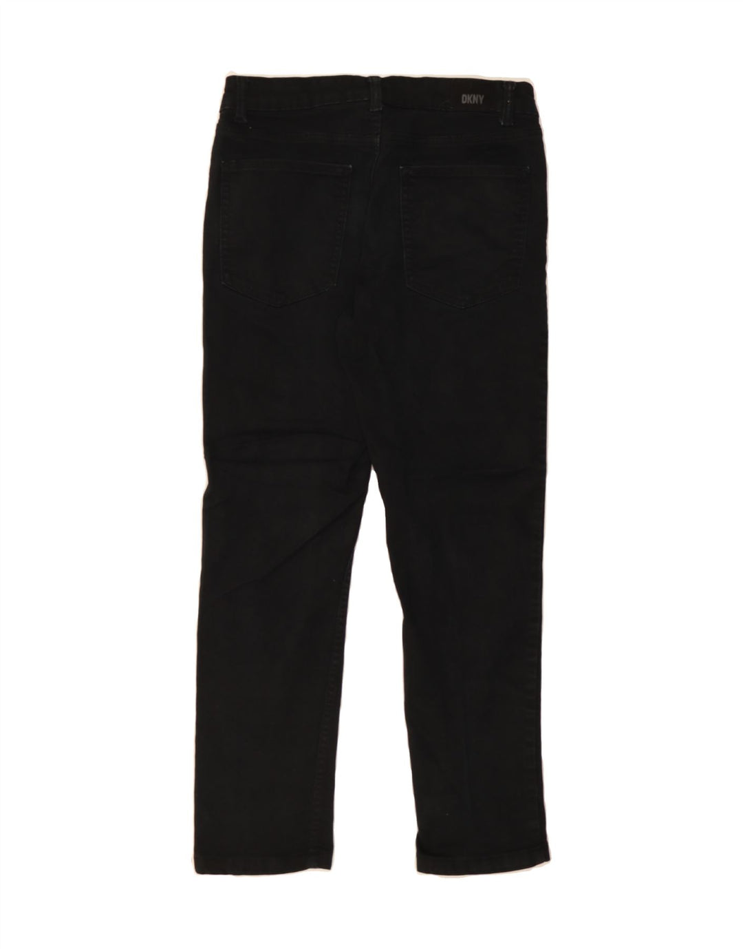 DKNY Womens Stanton Straight Jeans W30 L27 Black Cotton Vintage Dkny and Second-Hand Dkny from Messina Hembry 
