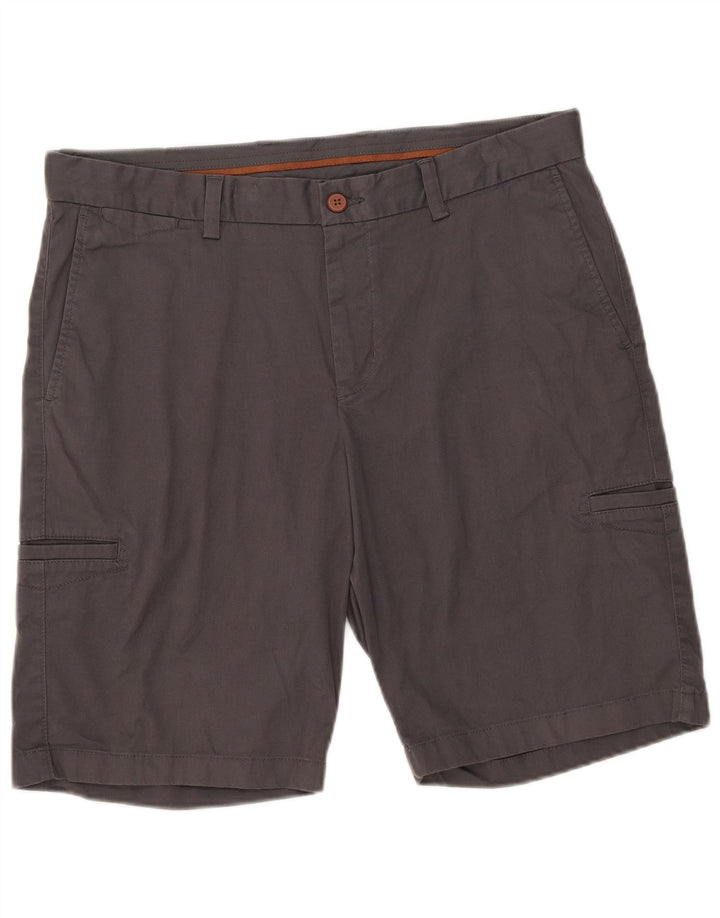 Pantaloni scurți cargo Tommy Bahama pentru bărbați W36, bumbac gri mare