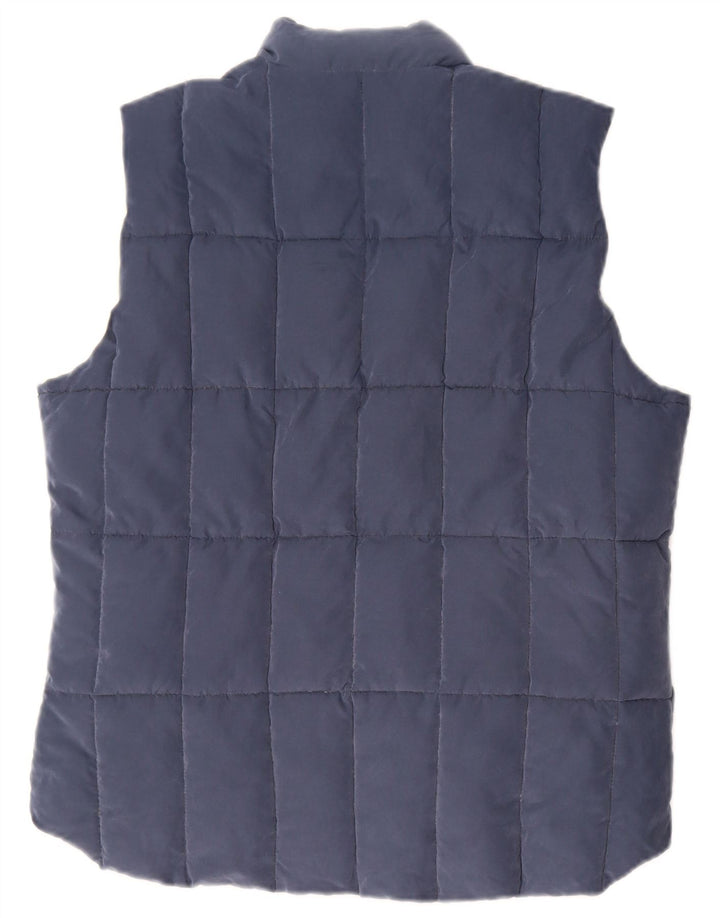 Gilet căptușit reversibil pentru femei Puffa UK 16, mare, albastru, poliester