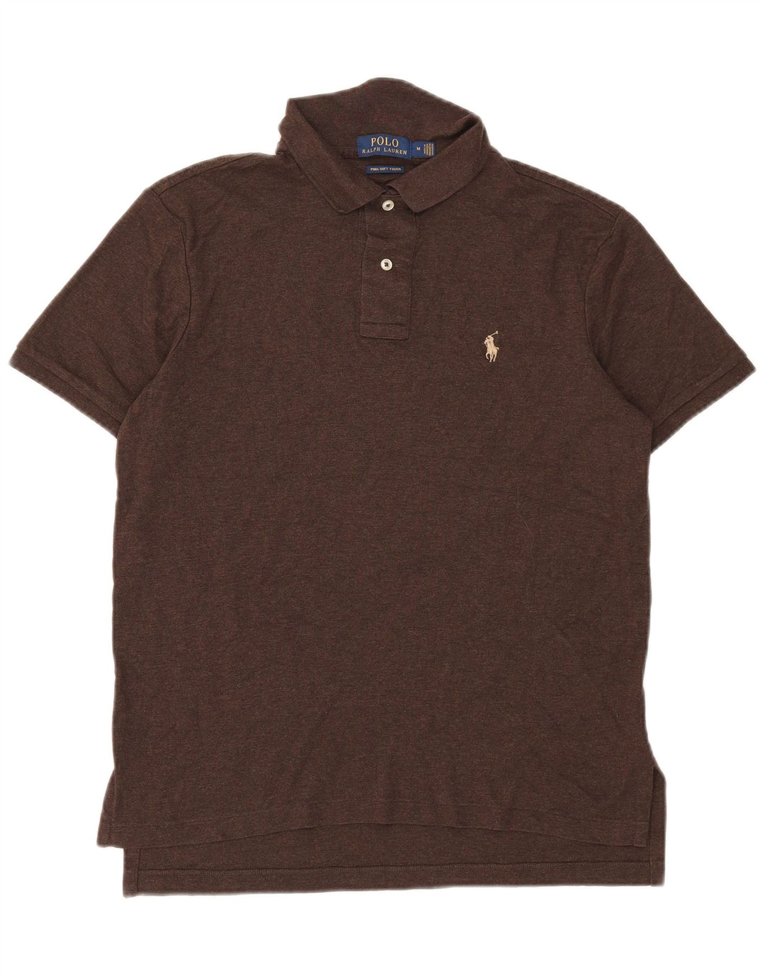 Cămașă polo Polo Ralph Lauren pentru bărbați, maro mediu