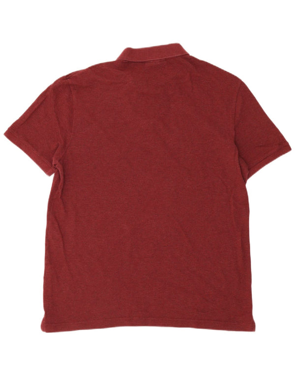 Tricou polo pentru bărbați Lacoste Slim Fit Mărimea 6 XL Bumbac maro