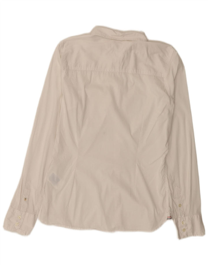 Cămașă Tommy Hilfiger pentru femei UK 12 Medium White Bumbac