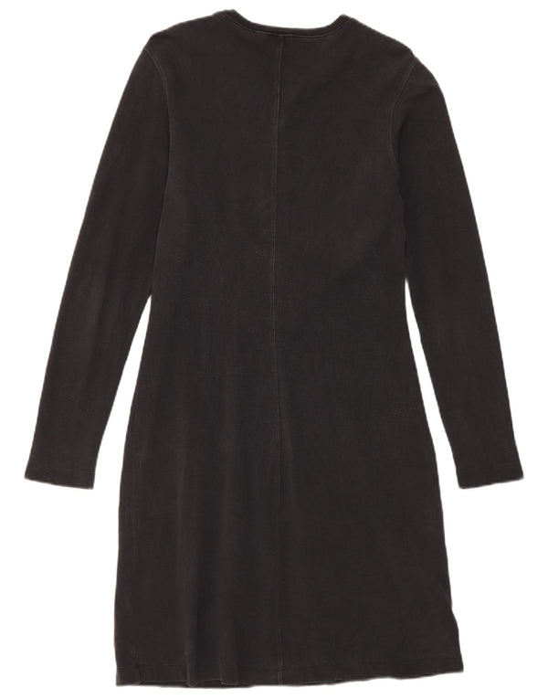 Rochie tricou obișnuită cu mânecă lungă pentru femei Patagonia UK 12 Medium Black