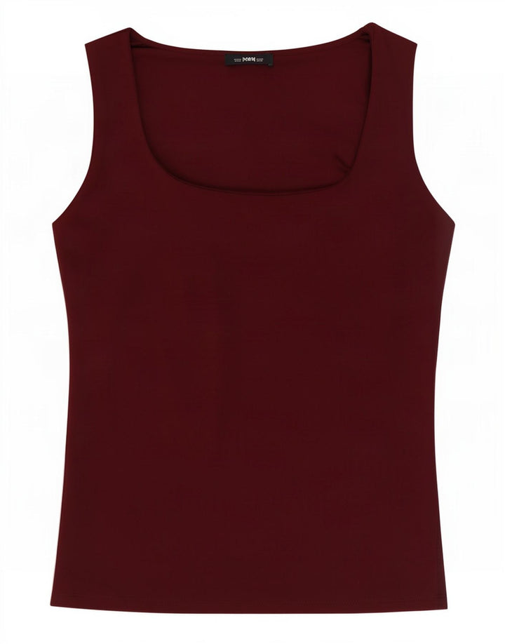 Vestă pentru femei Zara UK 12 Medium Burgundy