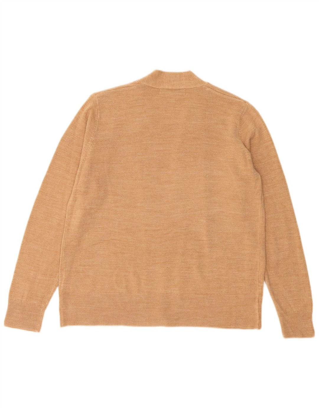 Pulover cardigan deschis pentru femei Marks & Spencer UK 14 Medium Bej Acrilic
