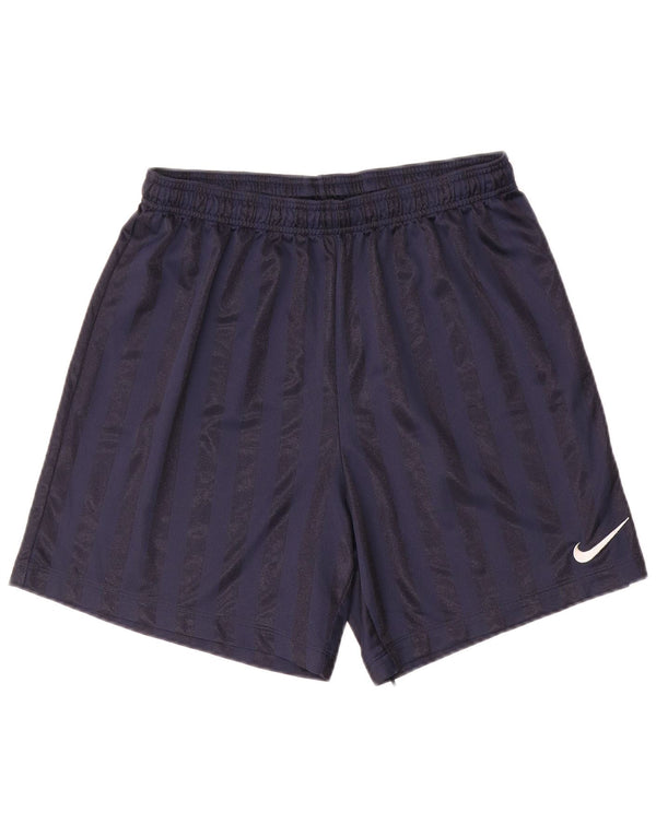 Pantaloni scurți sport Nike pentru bărbați, mari, bleumarin, cu dungi