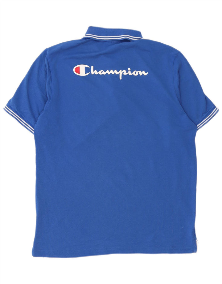 Polo cu grafică Champion pentru bărbați, mare, albastru