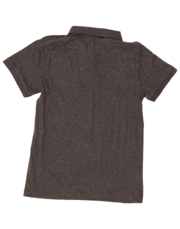 Tricou polo pentru bărbați French Connection, bumbac gri mediu