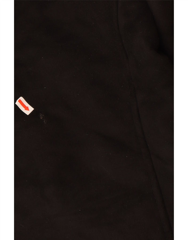 Jachetă pentru femei Sherpa Biker ZARA UK 12 Medium Black Poliester