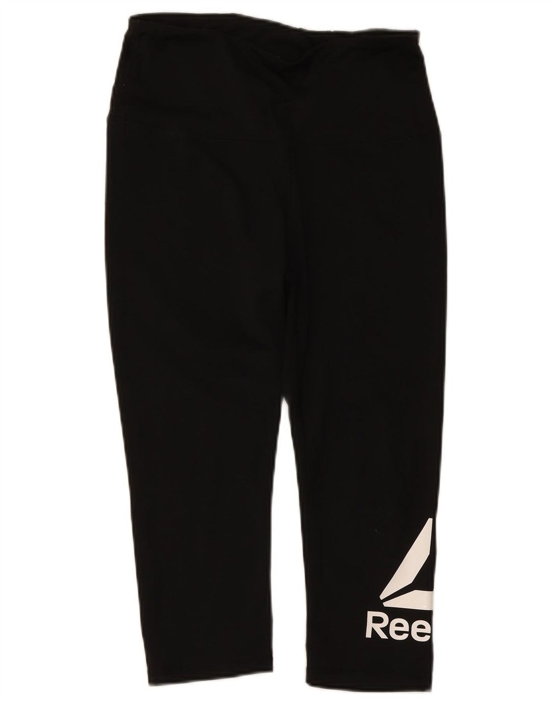 Leggings Reebok Graphic Capri pentru femei UK 12 Medium Black