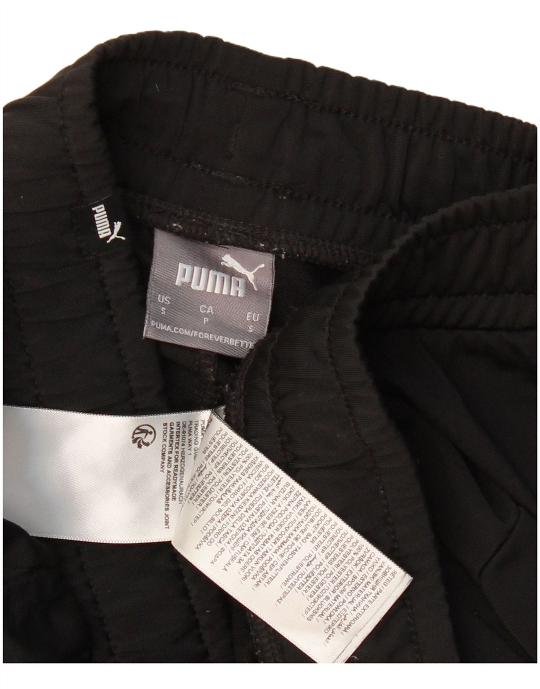 PUMA Pantaloni de trening pentru bărbați Pantaloni de jogging Mici Poliester negru