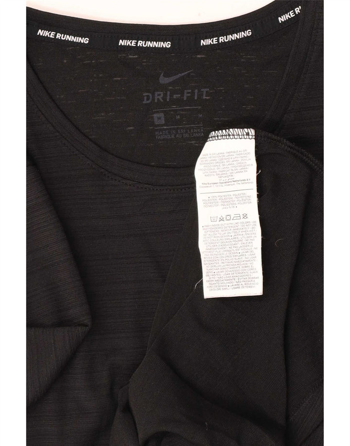 Tricou Nike Dri Fit pentru bărbați Top Medium Black Pinstripe Poliester