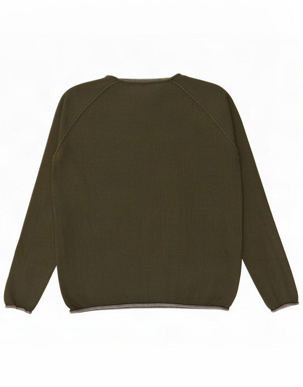 Jack & Jones Pulover cu gât bărbătesc pentru bărbați XL Bumbac kaki