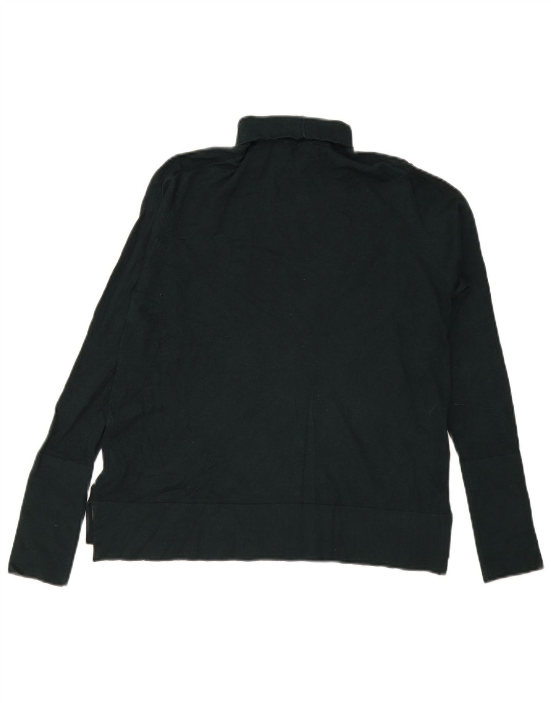 Pulover cu gât rulat Zara pentru femei UK 14 Medium Green Modal