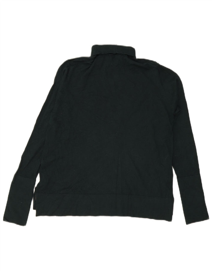 Pulover cu gât rulat Zara pentru femei UK 14 Medium Green Modal