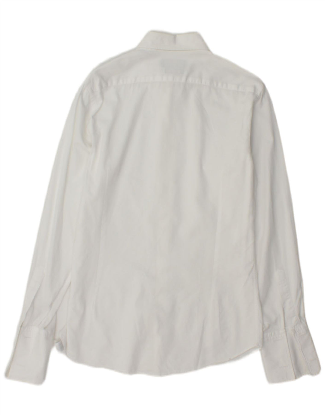 Cămașă Massimo Dutti Bărbați Slim Fit Mărimea 39 15 1/2 Medium Alb