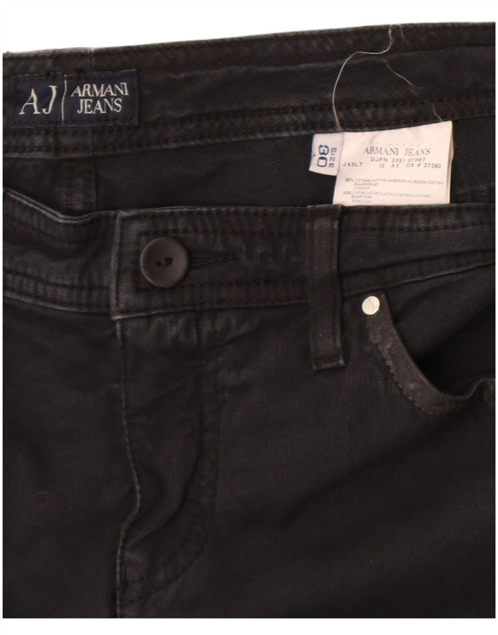 Blugi Bootcut pentru femei Armani W30 L31 bumbac negru