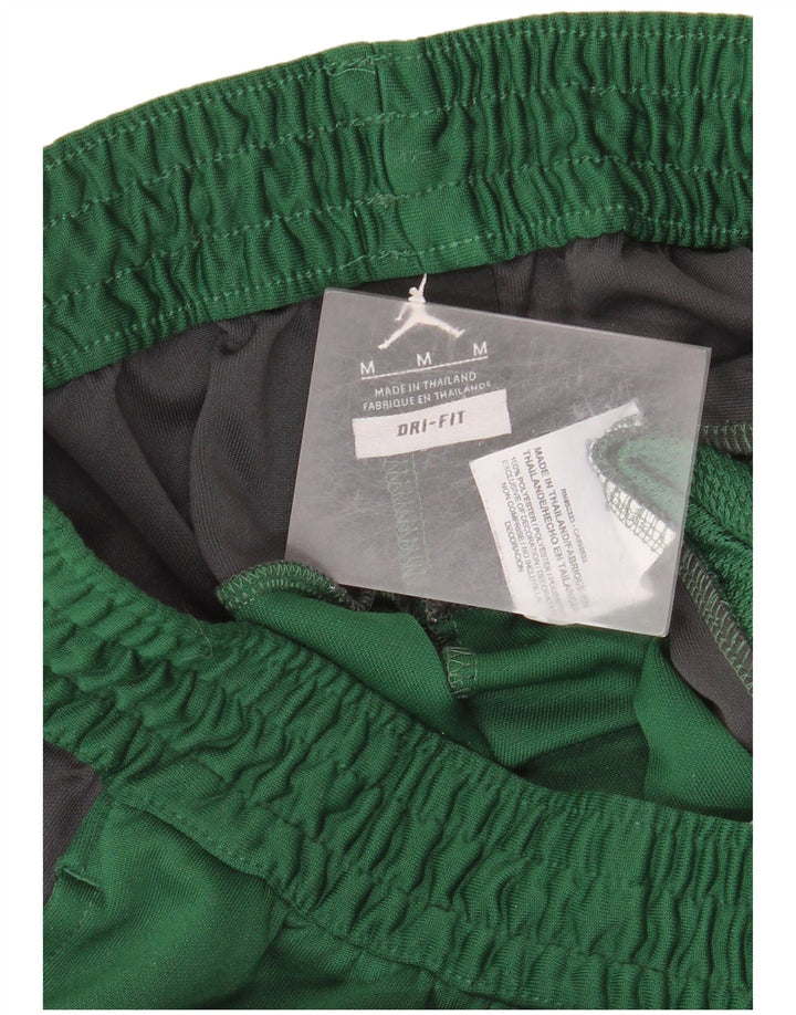 Pantaloni de trening Jordan Dri Fit pentru bărbați, verde mediu, poliester color bloc