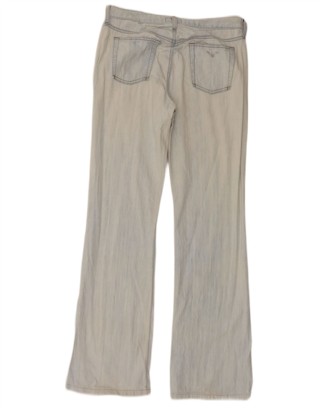 ARMANI Blugi Bootcut Femei W29 L32 Albastru