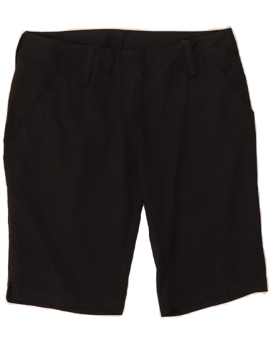 ADIDAS Womens Climalite Chino Shorts US 0 XS W28  Black Polyester Vintage Adidas and Second-Hand Adidas from Messina Hembry 
