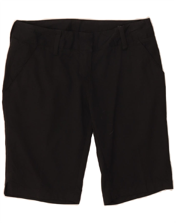ADIDAS Womens Climalite Chino Shorts US 0 XS W28  Black Polyester Vintage Adidas and Second-Hand Adidas from Messina Hembry 
