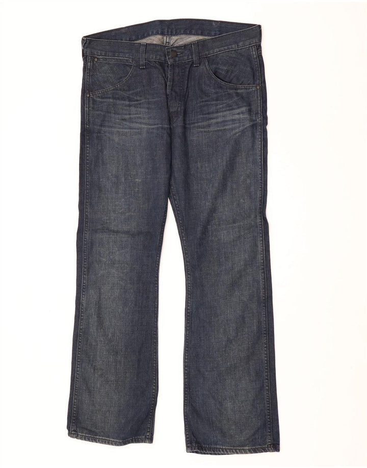 Blugi Bootcut Wrangler pentru femei W34 L32 Bumbac albastru
