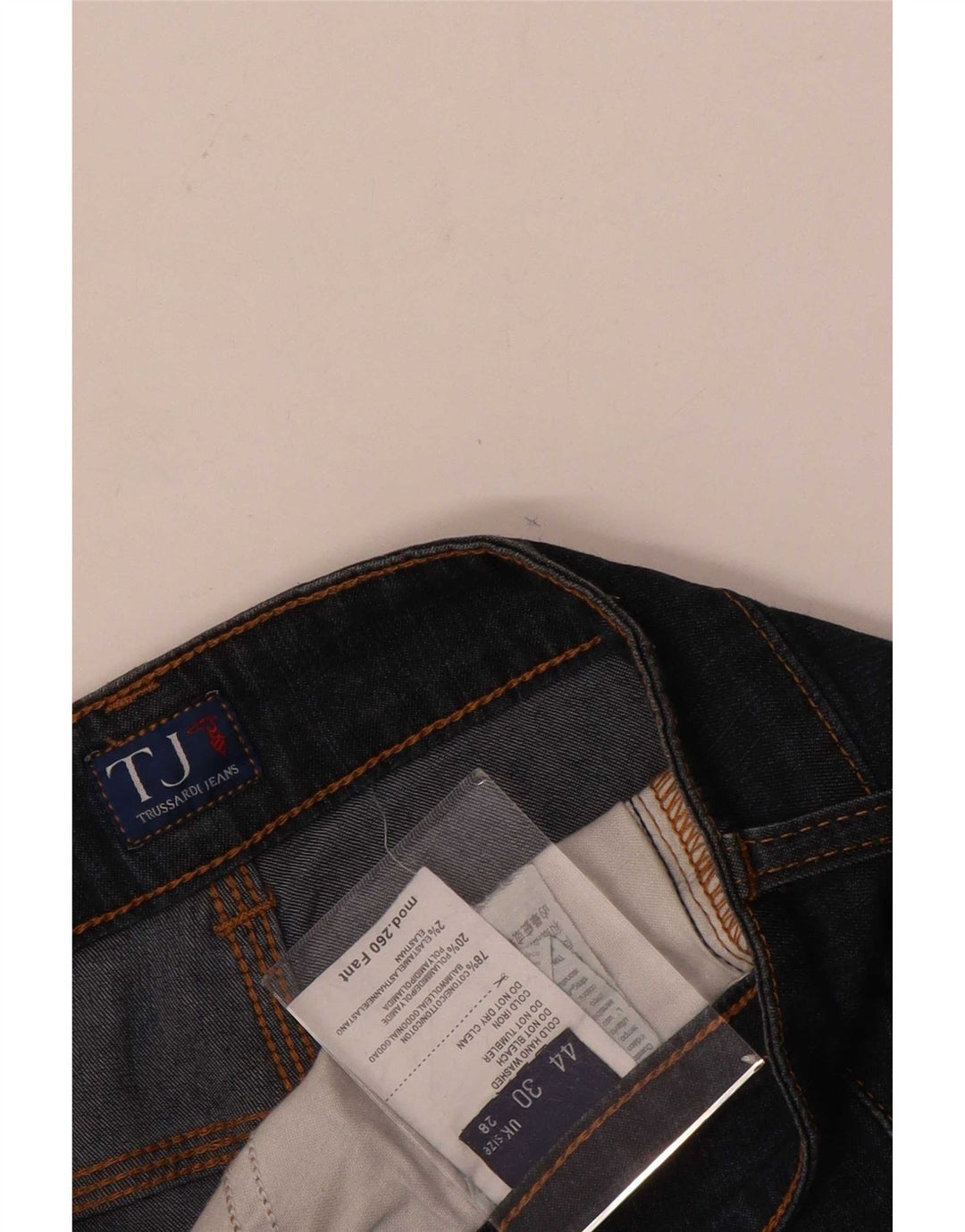 Trussardi blugi subțiri pentru femei W28 L27 bleumarin