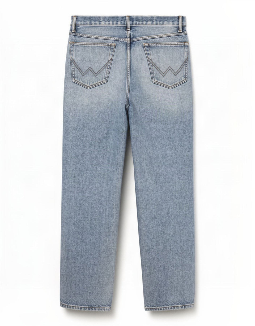 Blugi drepte pentru femei Wrangler Texas W34 L32 bumbac albastru