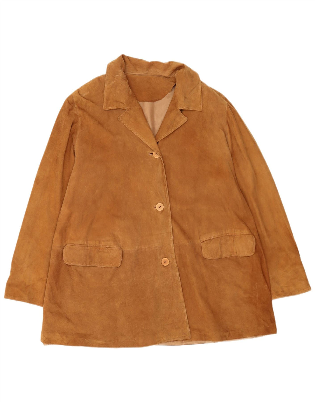 Jacheta de piele intoarsa pentru femei Conbipel IT 44 Medium Beige Piele