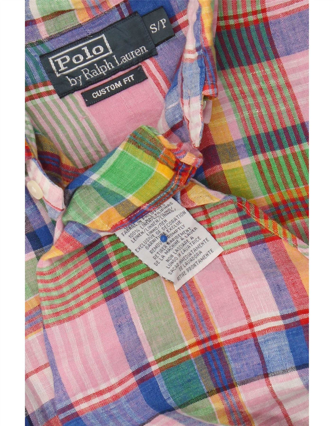 Cămașă personalizată Polo Ralph Lauren pentru bărbați, in carouri, multicolore