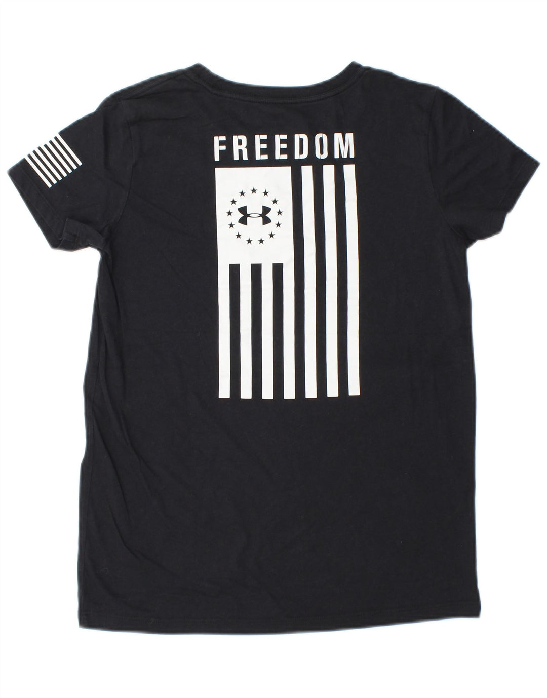 Tricou grafic pentru femei UNDER ARMOUR Top UK 6 XS cu dungi negre