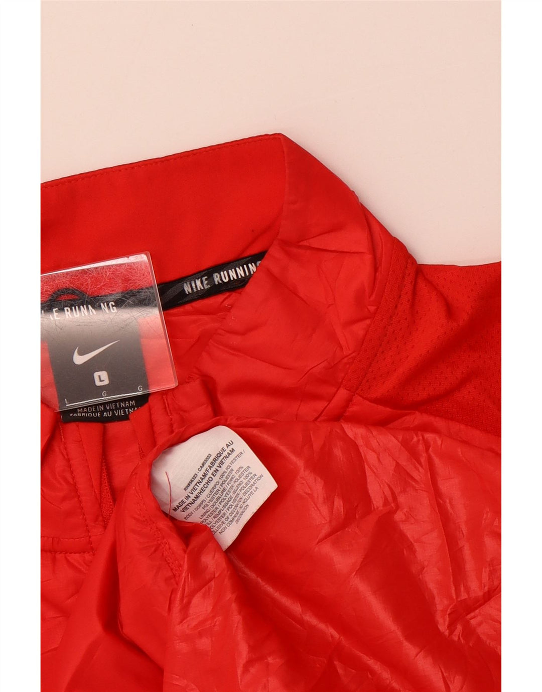 Gilet pentru femei NIKE UK 16, mare, roșu, poliester