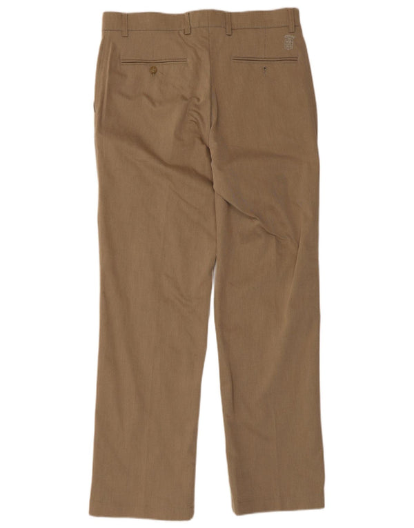 Armata Di Mare Pantaloni Drepți Bărbați IT 46 Medium L32 L30 Bej