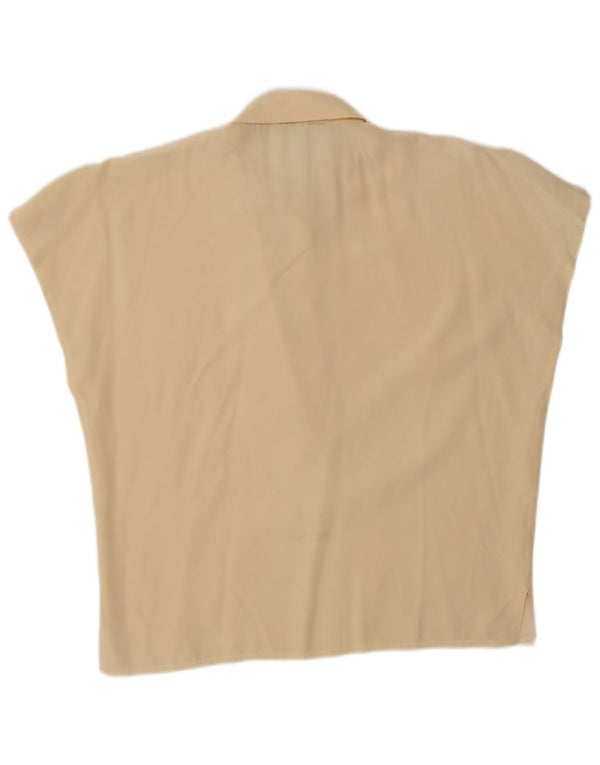 Bluză supradimensionată pentru femei Paolo Tonali Top UK 10 Small Beige