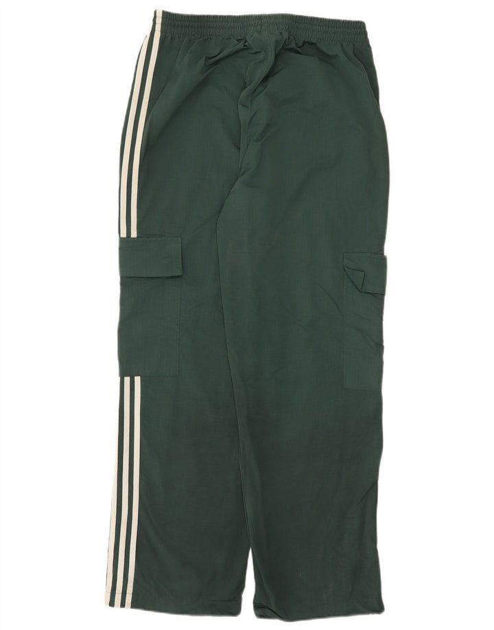 Pantaloni de trening pentru bărbați Adidas Cargo Poliamidă verde mediu