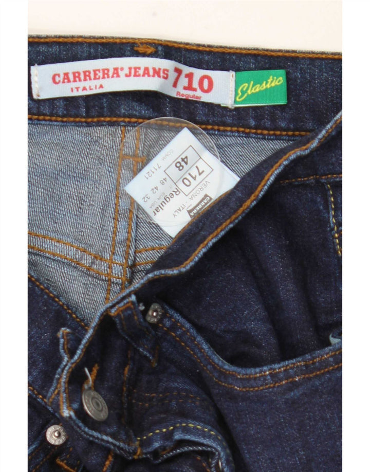 Blugi drepti obișnuiți pentru bărbați Carrera IT 48 Medium L32 L34 Bumbac bleumarin