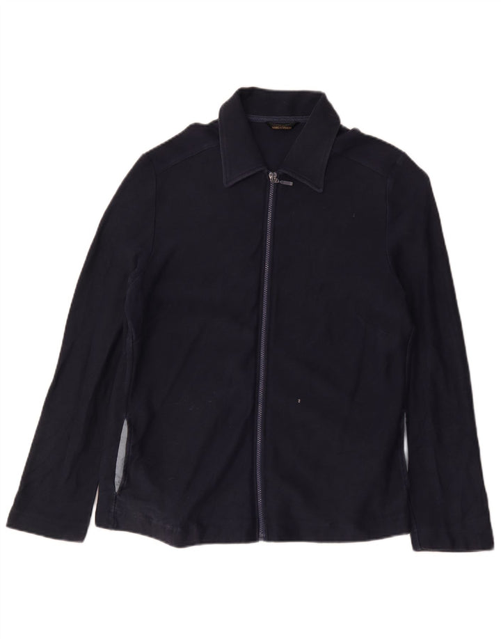Geacă bomber pentru femei Marks & Spencer UK 16 mare bumbac bleumarin